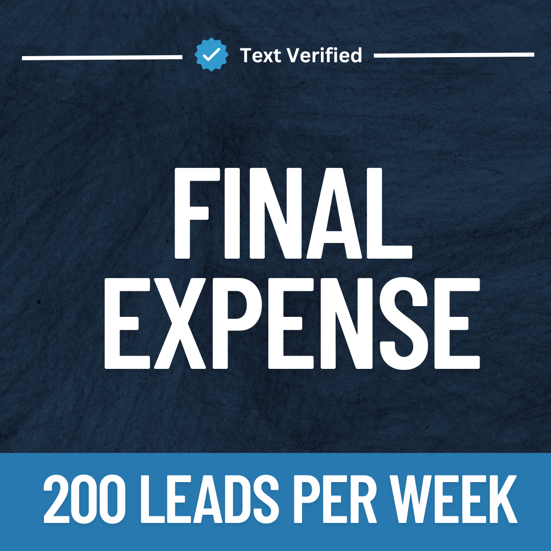 Final Expense Leads – 200 Leads Per Week