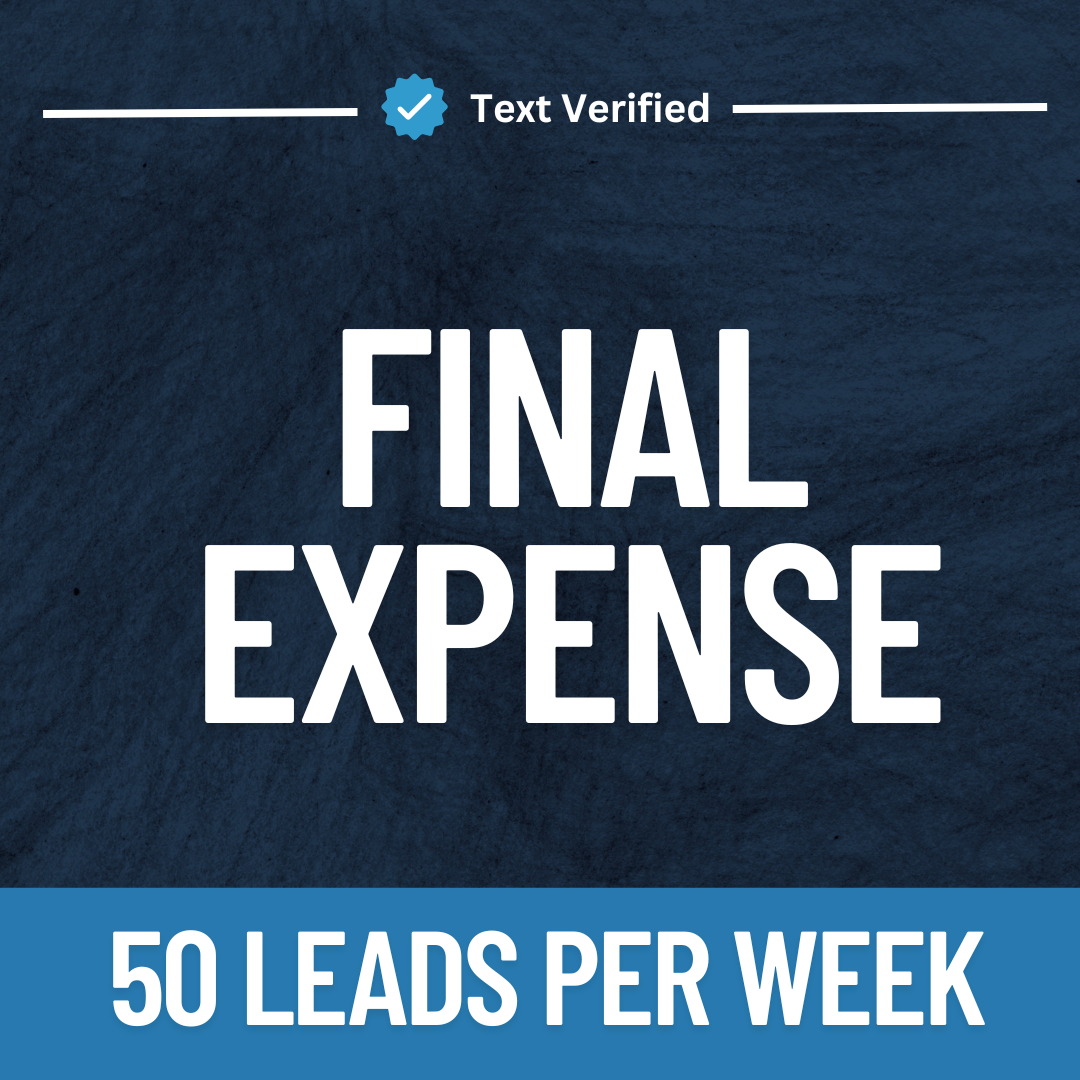 Final Expense Leads – 50 Leads Per Week