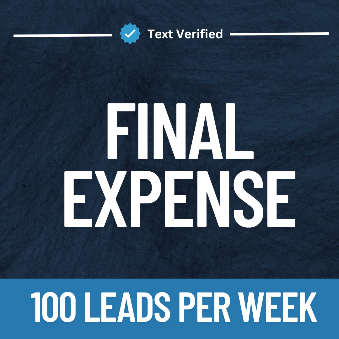 Final Expense Leads – 100 Leads Per Week